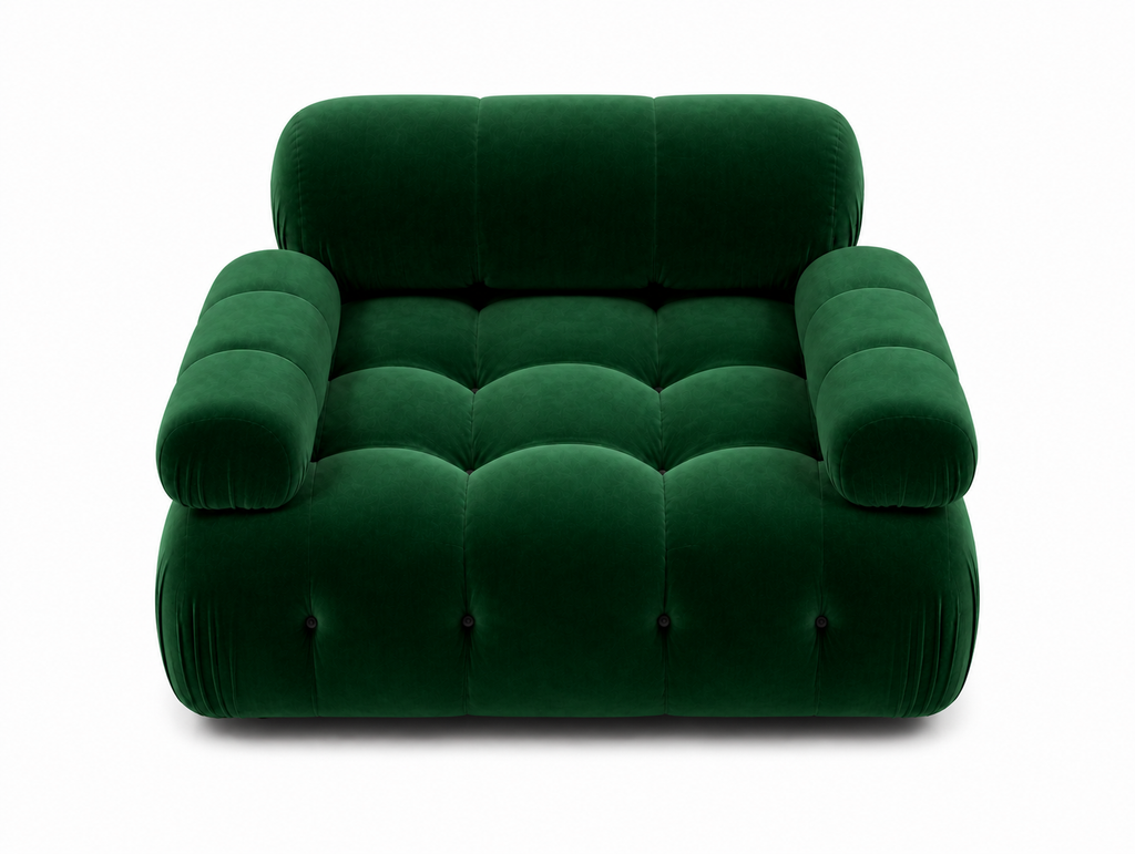 Mornhush Tufted 2-Seater Modular Sofa