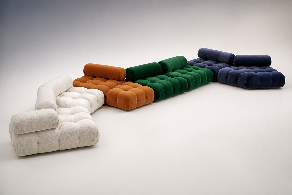 Mornhush Tufted 2-Seater Modular Sofa