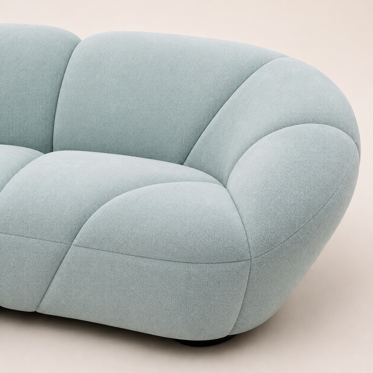 Mornhush Sculpted Curved Modular Sofa